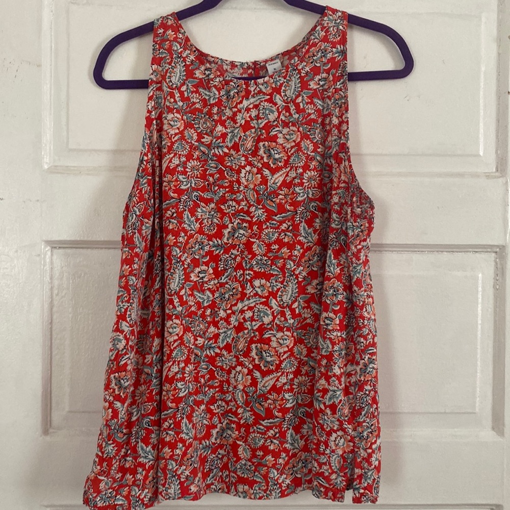 Paisley swing shirt